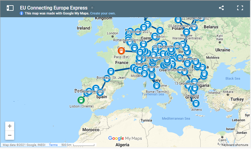 European Year of Rail: Hop on the Connecting Europe Express