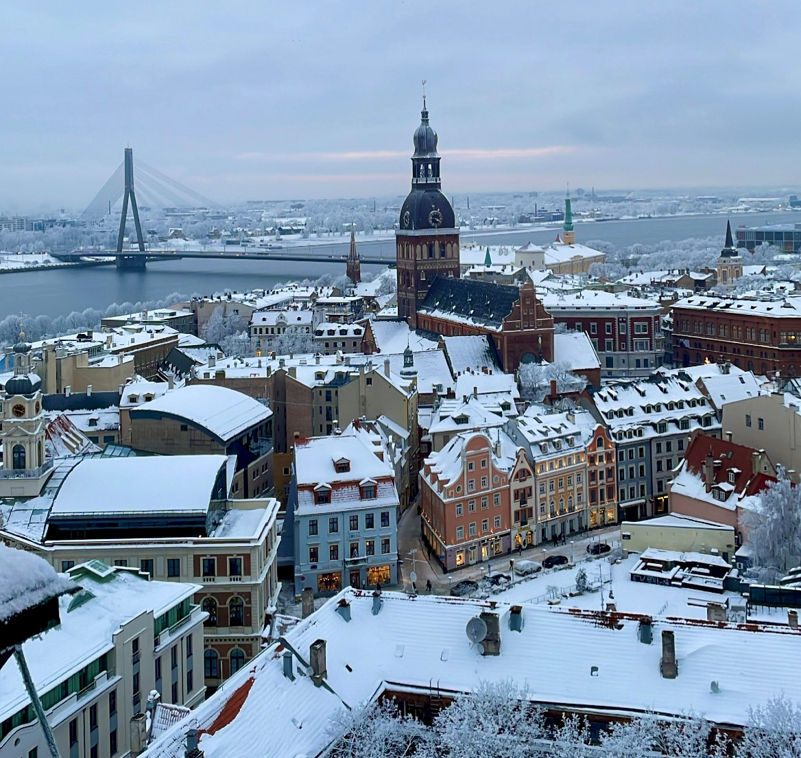 View of Old Town Riga from St. Peter’s Church