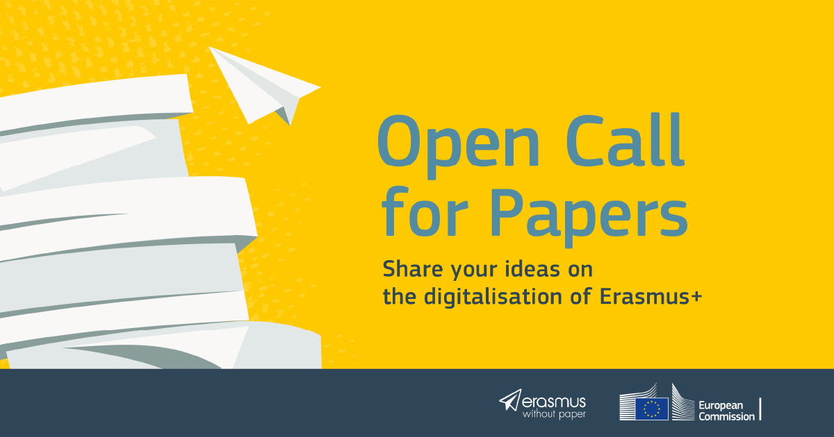 Poster from EWP reading 'open call for papers'