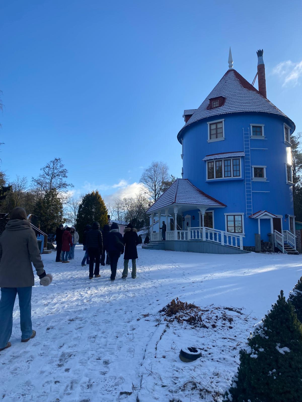 Moomin World – a theme park based on the Moomin books by Finnish writer Tove Jansson