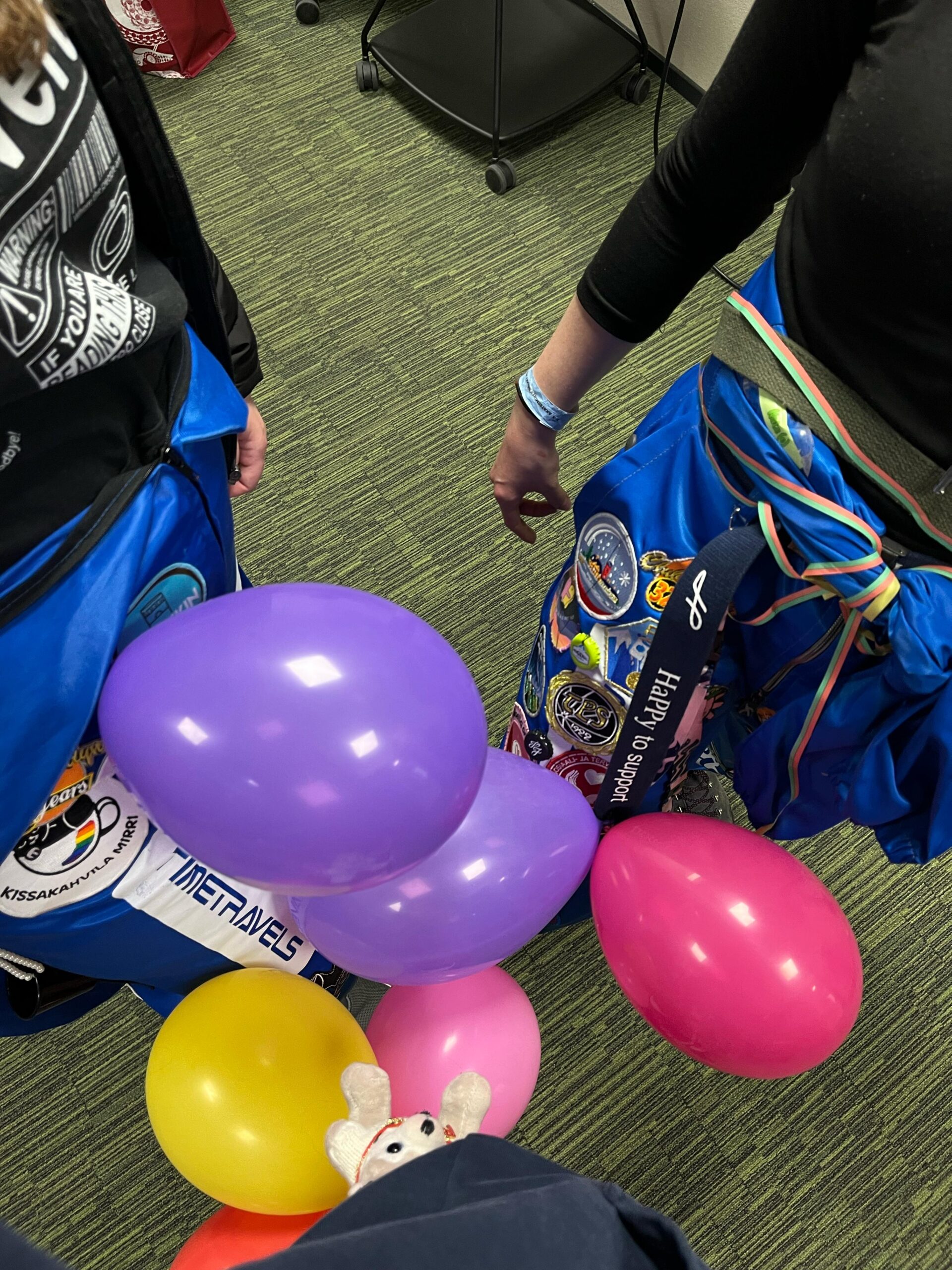 Preparing our overalls